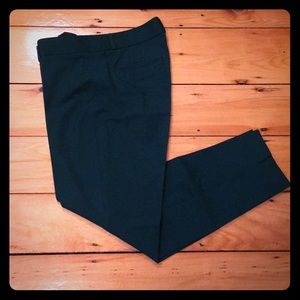 Green Sloan Fit Cropped Pants